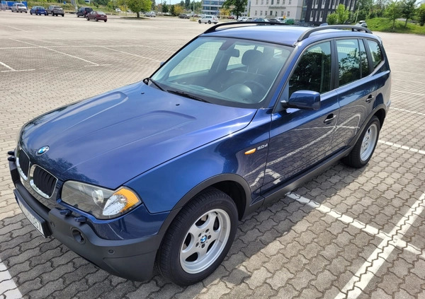 BMW X3 cena 24500 przebieg: 194000, rok produkcji 2005 z Wilamowice małe 211